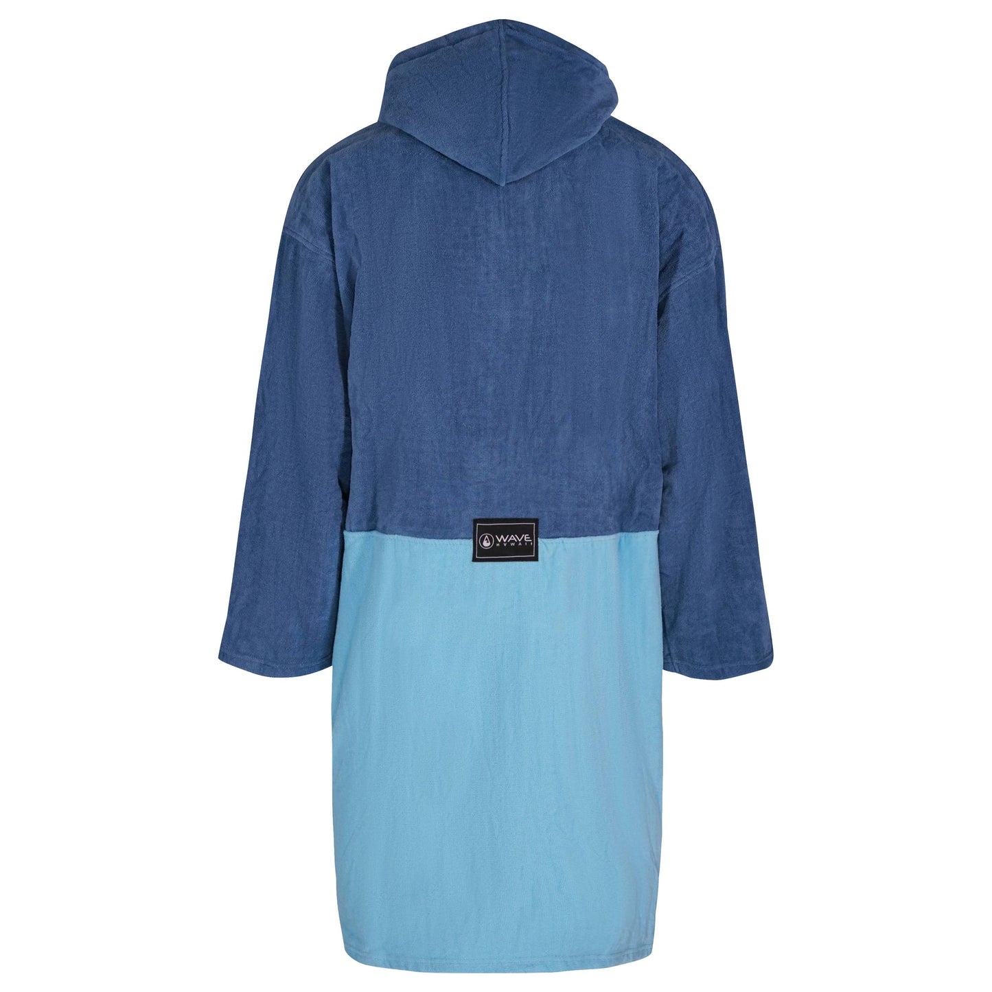 WAVE HAWAII - Poncho con zip Bleys WAVE HAWAII in spugna di cotone