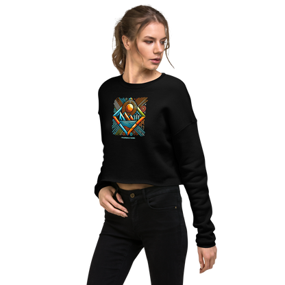 #VALSESIAKAYAKING Wms Crop Sweatshirt