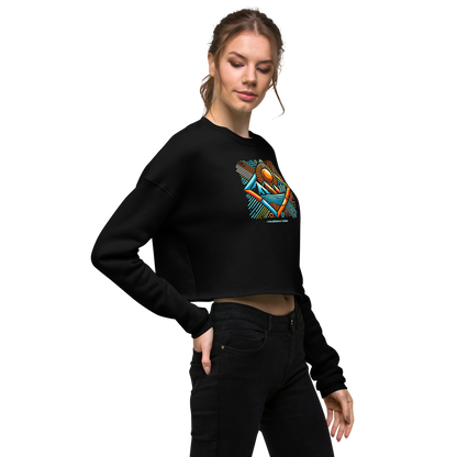 #VALSESIAKAYAKING Wms Crop Sweatshirt